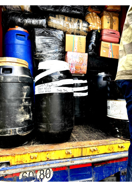Chargement réel Faydou Bagages